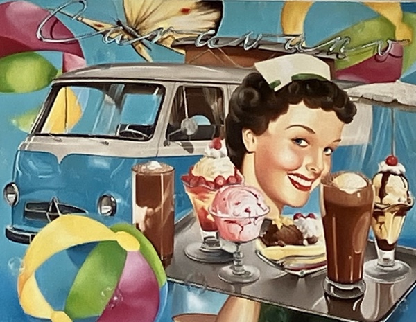 Von Kult- Campern und einem gemischten Wagon beim Gleis&nbsp;9