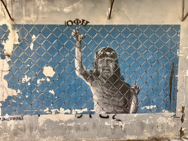 Bunte Straßenkunst in&nbsp;Heraklion