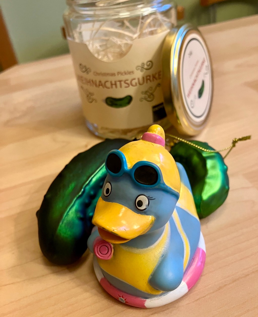 So macht man Traditionen: Die&nbsp;Weihnachtsgurke