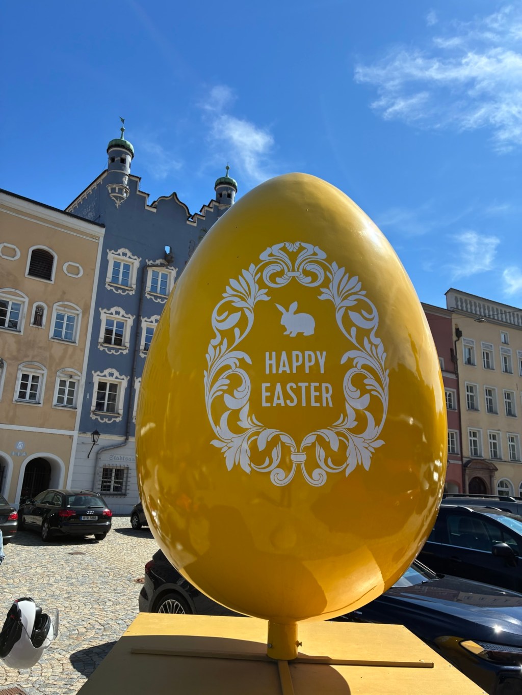 Eine Stadt als XXL Osternest? Auf zur Eierrallye durch Burghausen (noch bis&nbsp;12.4.!)