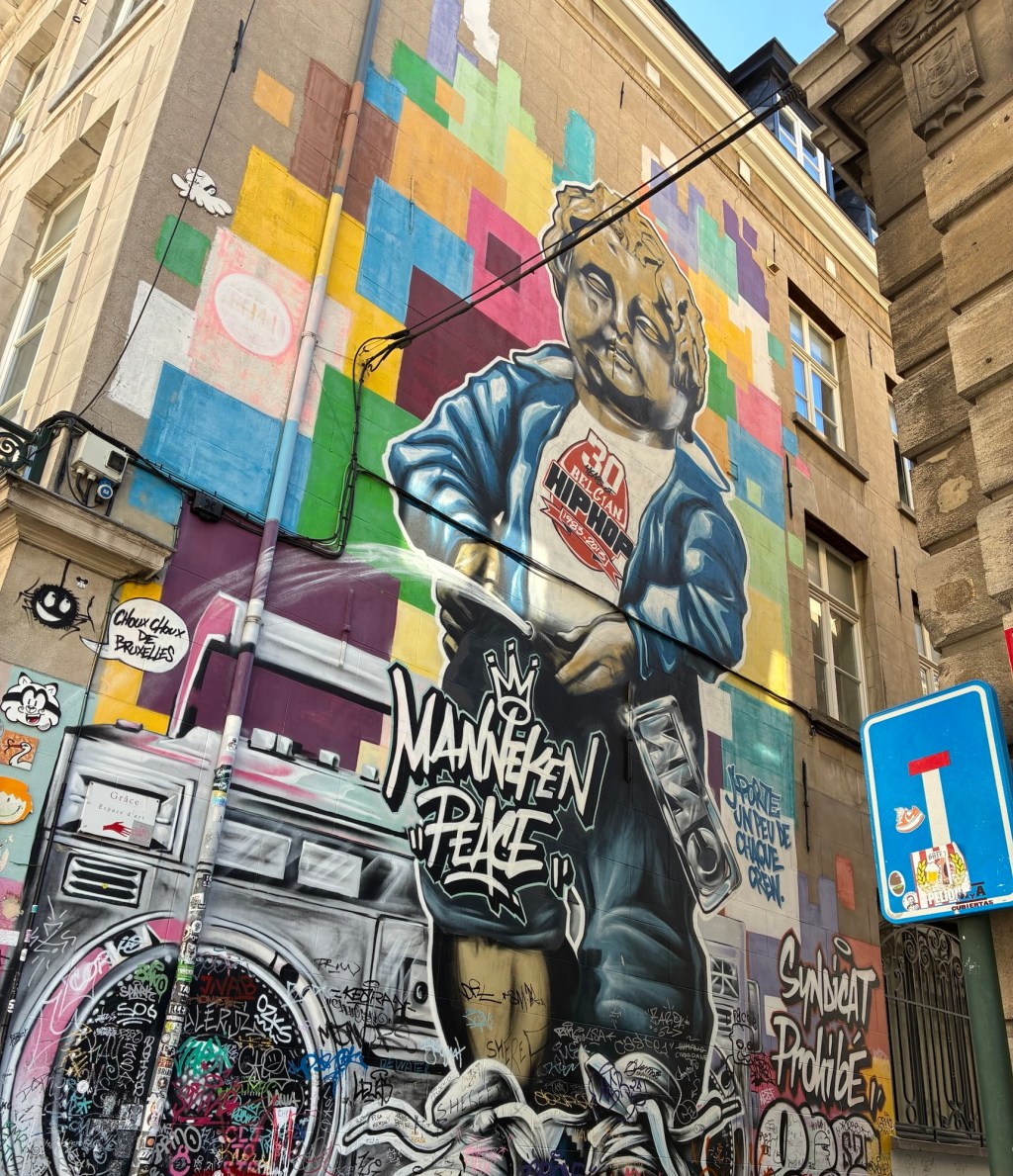 Brüssel Downtown: Street Art, Comics, Bus&nbsp;Chaos